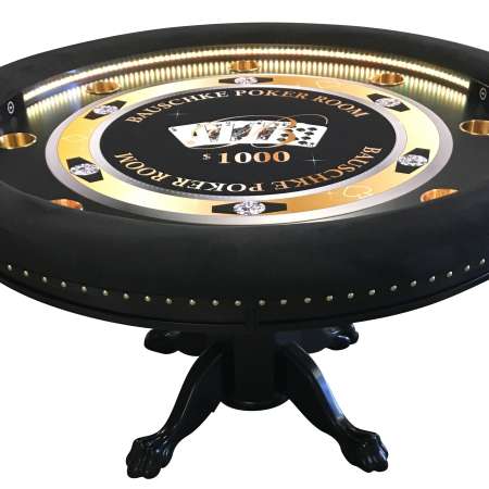 Circle of Thrills: Exploring the Charm of the 60 Inch Round Poker Table